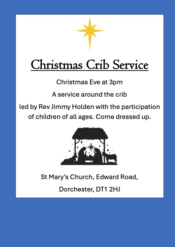 Christmas Crib Service Poster