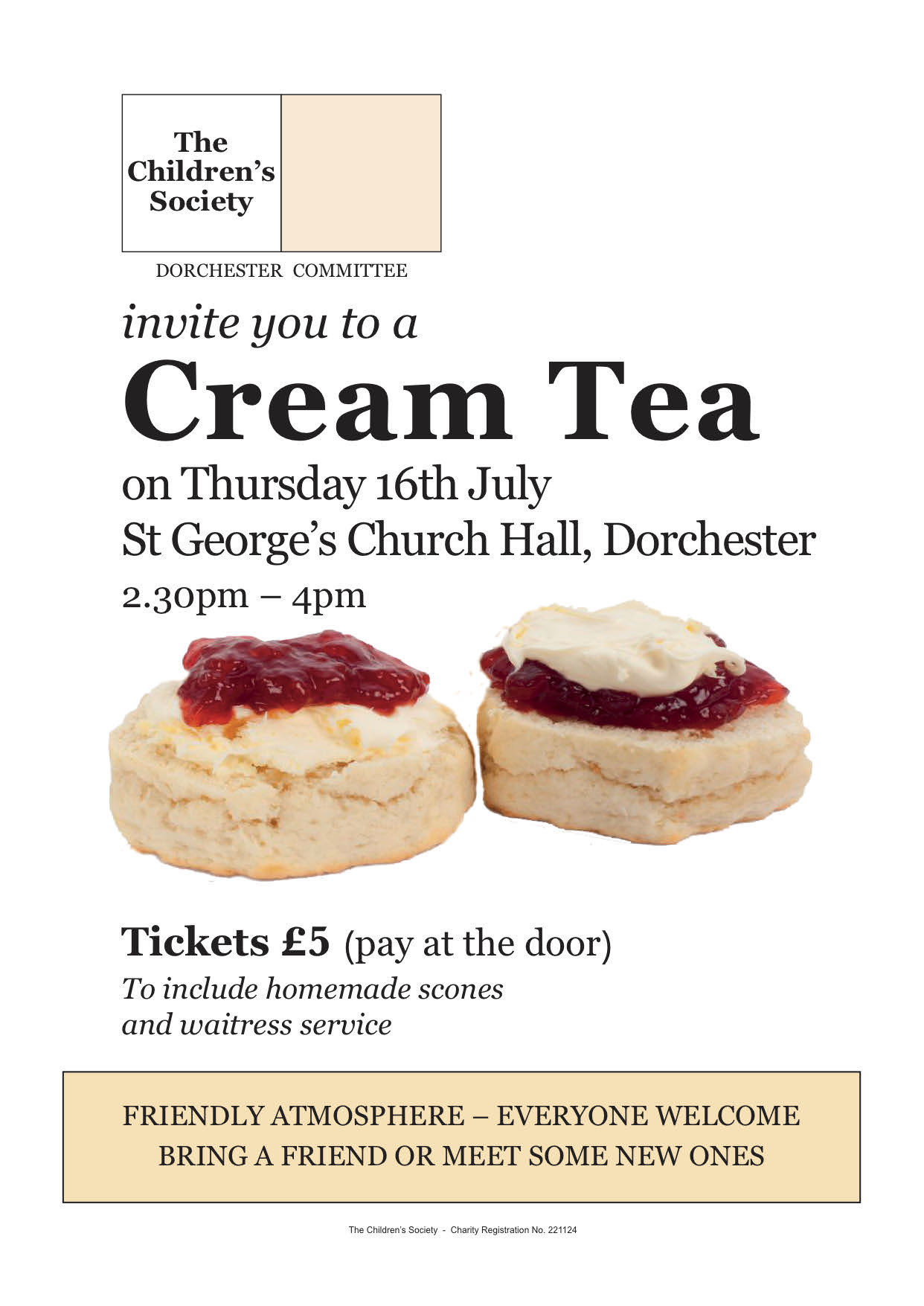 Children's Society Cream Tea 1